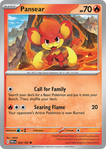 020/182 - Pansear - [Common]-Pokemeister