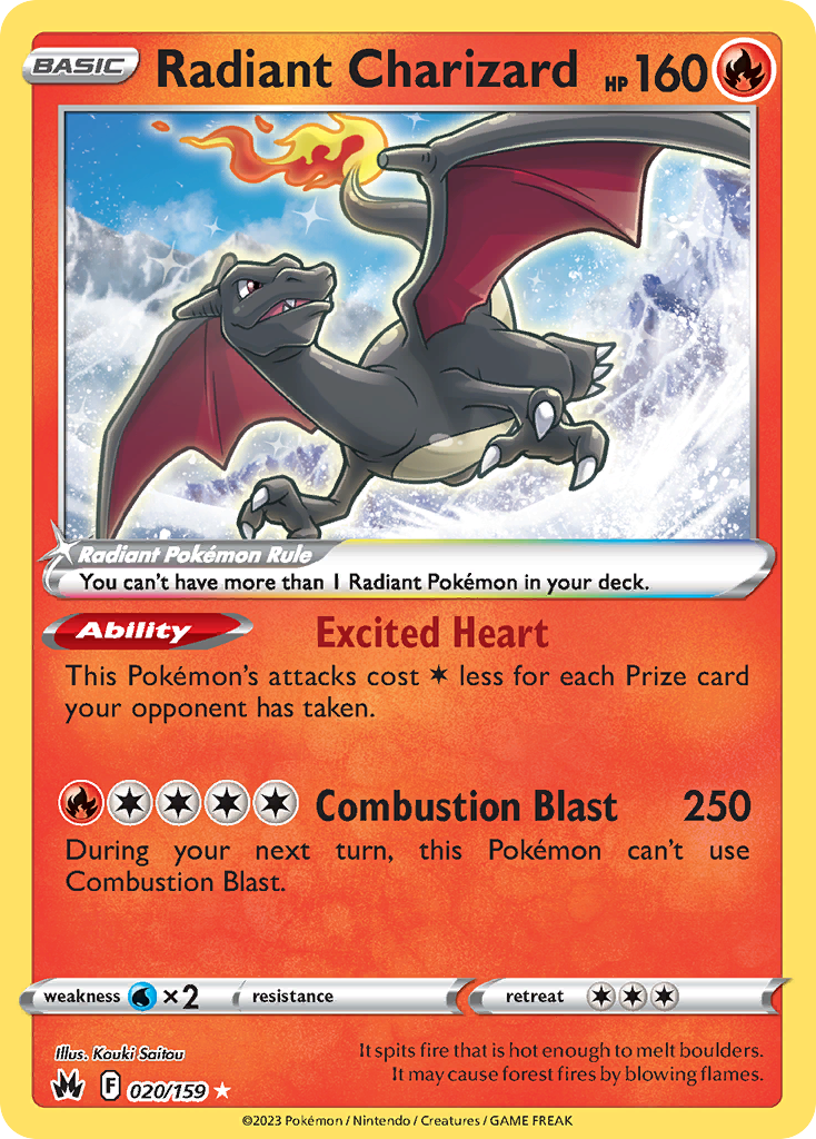 020/159 - Radiant Charizard - [Radiant Rare]