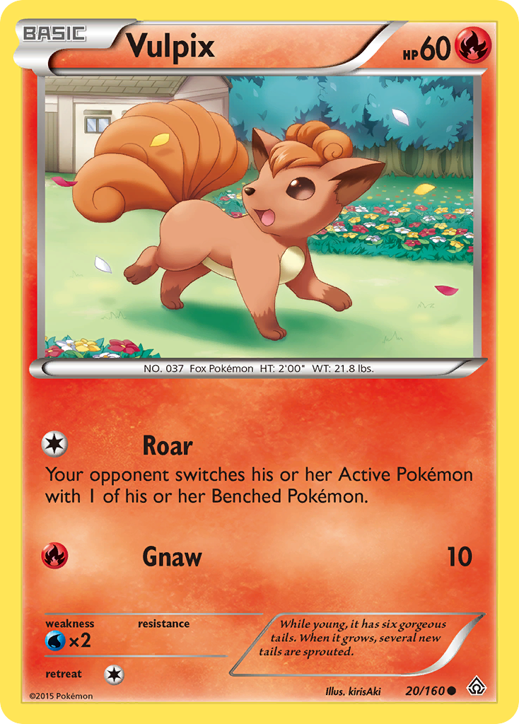 20/160 - Vulpix - [Common]
