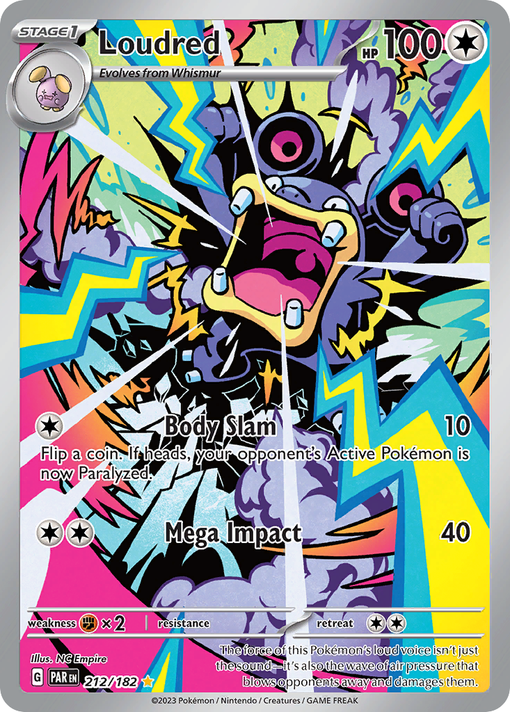 212/182 - Loudred - [Illustration Rare]-Pokemeister