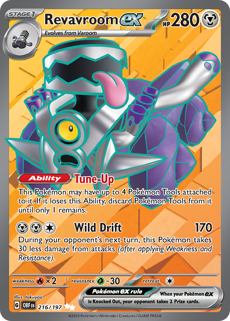 216/197 - Revavroom ex - [Ultra Rare]