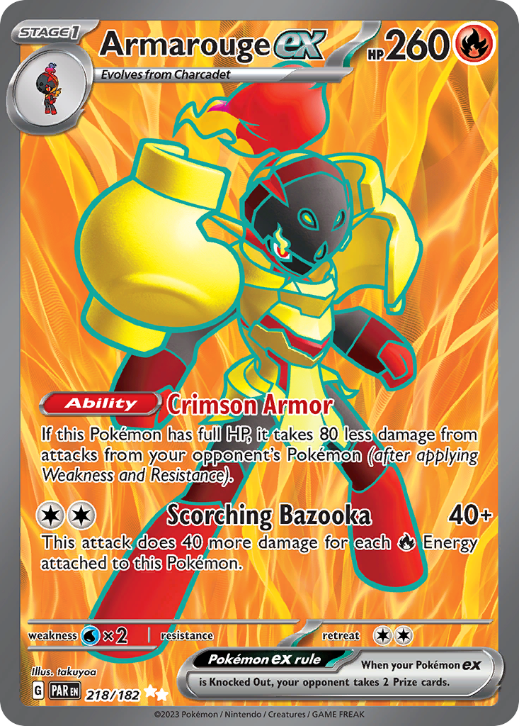 218/182 - Armarouge ex - [Ultra Rare]-Pokemeister