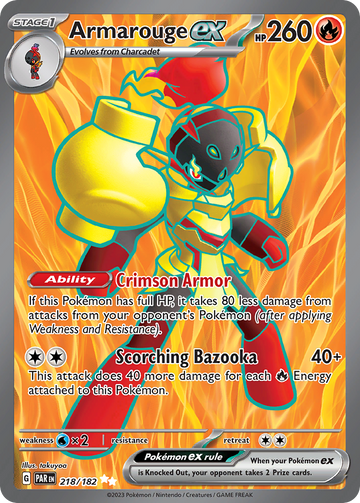 218/182 - Armarouge ex - [Ultra Rare]