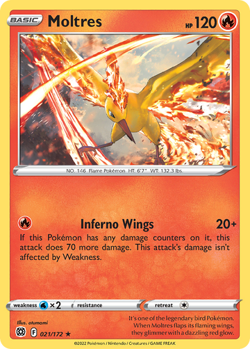 021/172 - Moltres - [Rare Holo]