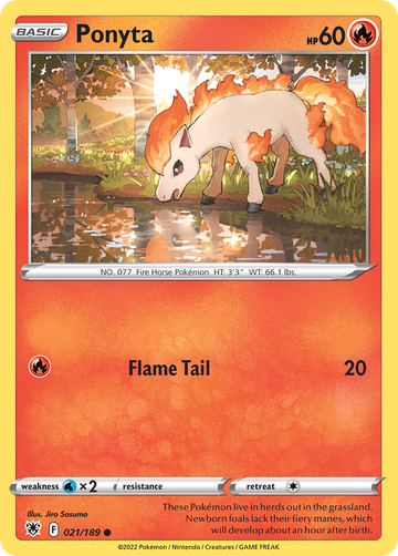 021/189 - Ponyta - [Common]