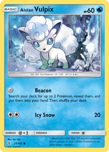 021/145 - Alolan Vulpix - [Common]