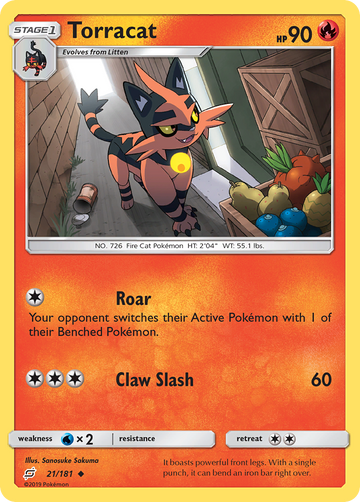 21/181 - Torracat - [Uncommon]