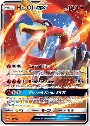 021/147 - Ho-Oh-GX - [Rare Holo GX]