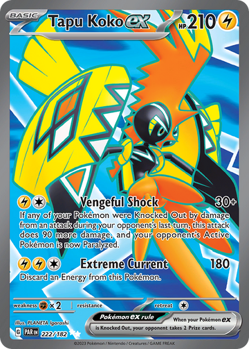 222/182 - Tapu Koko ex - [Ultra Rare]