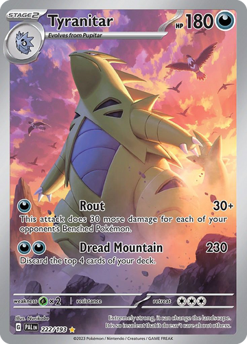 222/193 - Tyranitar - [Illustration Rare]