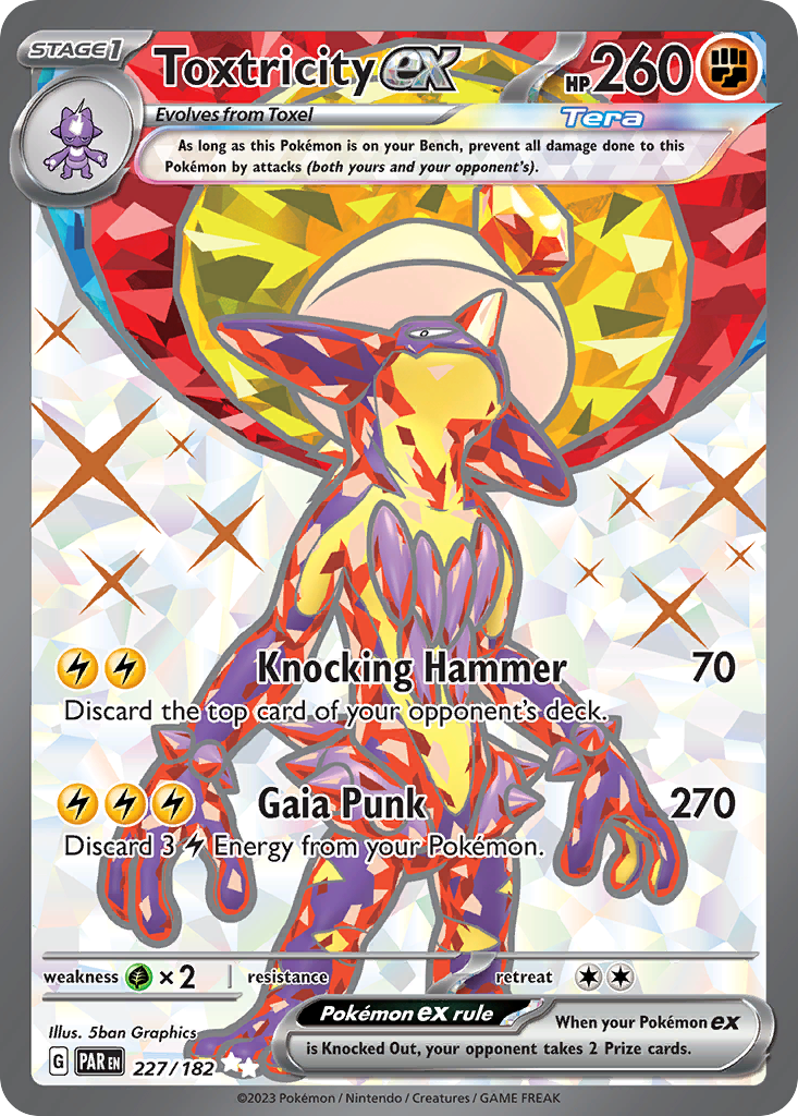 227/182 - Toxtricity ex - [Ultra Rare]-Pokemeister