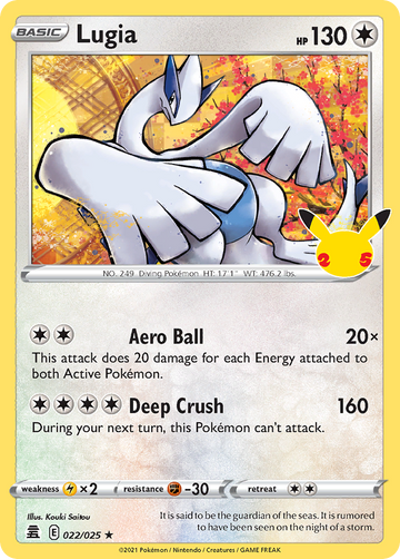 022/025 - Lugia - [Rare]