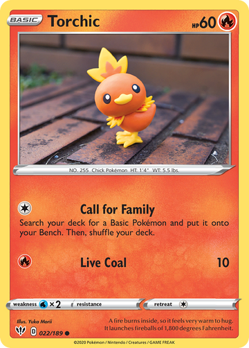 022/189 - Torchic - [Common]