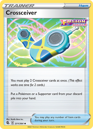 231/264 - Crossceiver - [Uncommon] - Reverse Holo