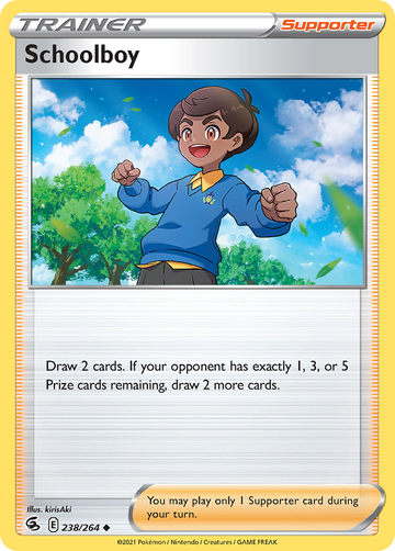 238/264 - Schoolboy - Reverse Holo - [Uncommon]