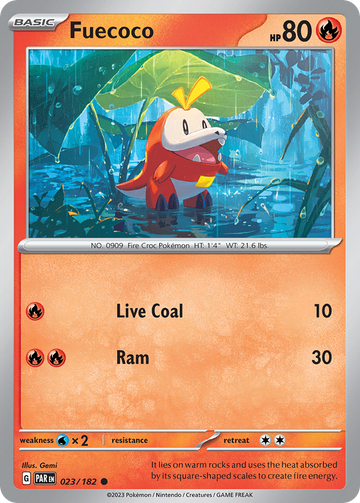 023/182 - Fuecoco - [Common]-Pokemeister