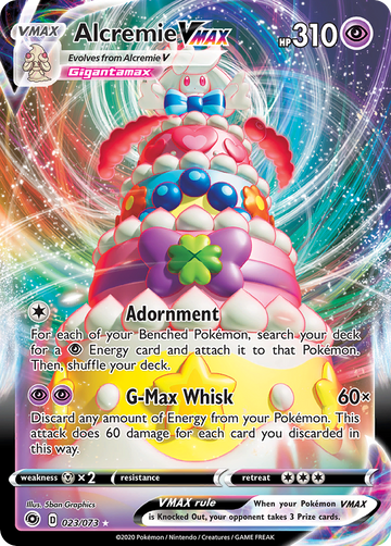 023/073 - Alcremie VMAX - [Rare Holo VMAX]