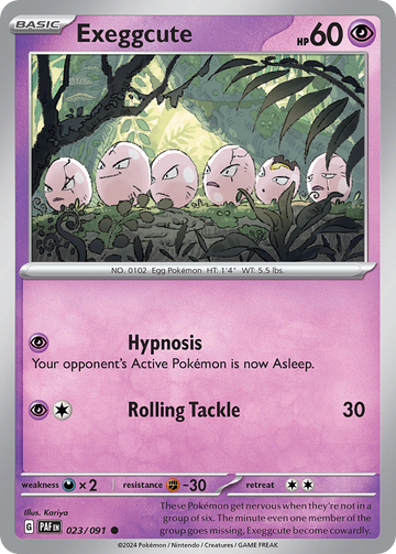 023/091 - Exeggcute - [Common] - [Reverse Holo]