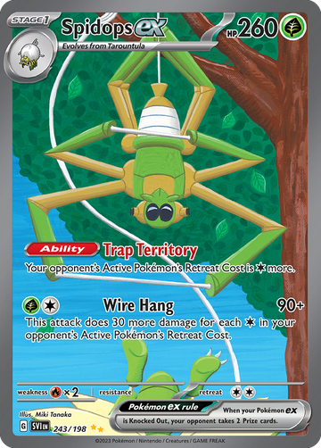 243/198 - Spidops ex - [Special Illustration Rare]