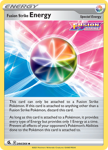 Pokémonkaart 244/264 - Fusion Strike Energy - Fusion Strike - [Uncommon]