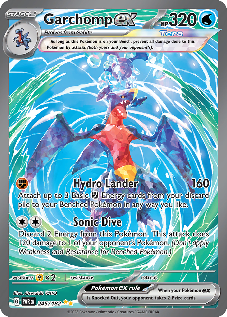 245/182 - Garchomp ex - [Special Illustration Rare]-Pokemeister