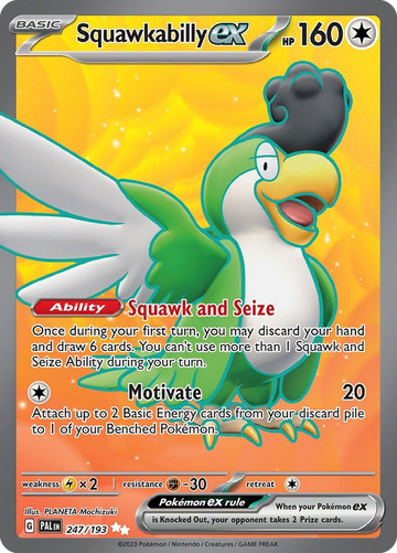 247/193 - Squawkabilly ex - [Ultra Rare]