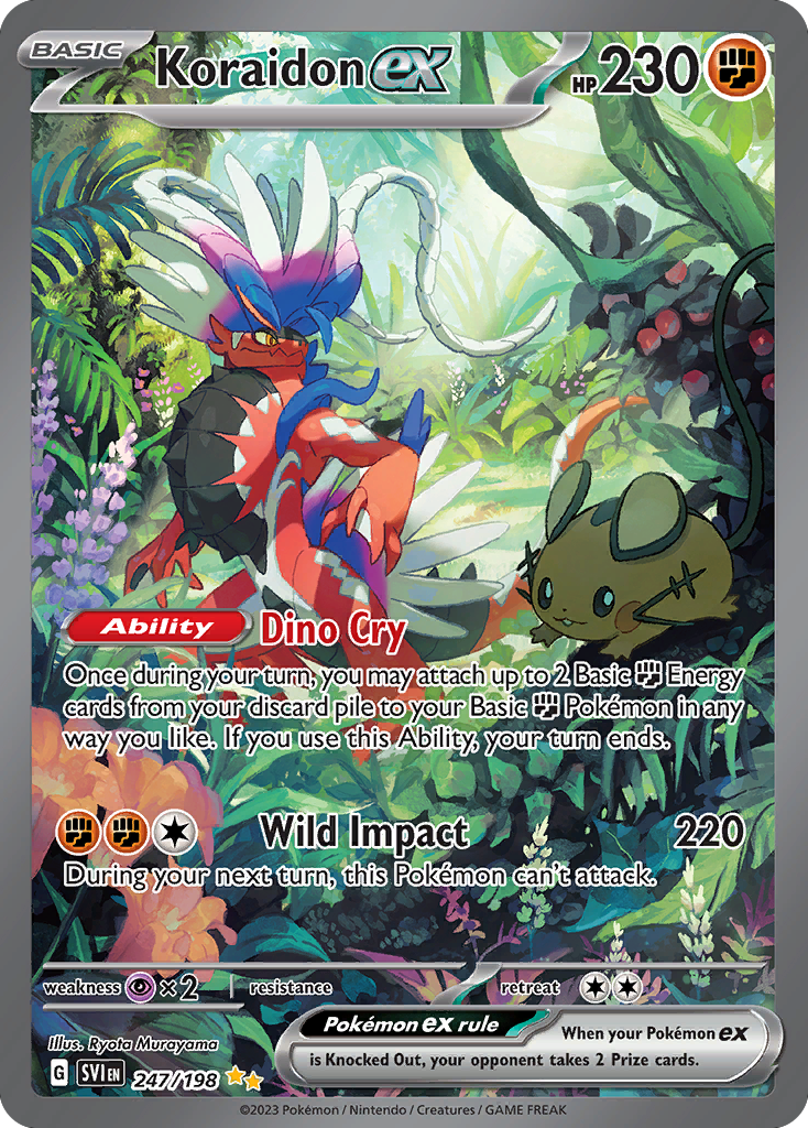 247/198 - Koraidon ex - [Special Illustration Rare]