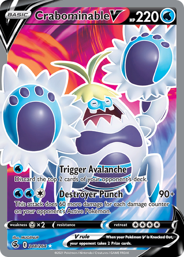 248/264 - Crabominable V - [Rare Ultra]