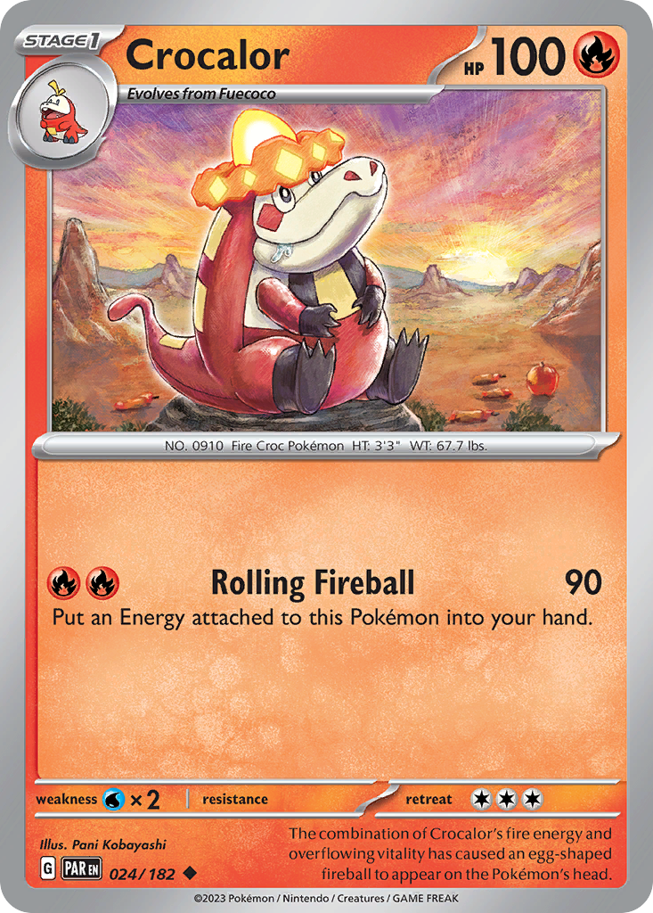 024/182 - Crocalor - [Uncommon]-Pokemeister