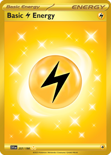 257/198 - Basic Lightning Energy - [Hyper Rare]