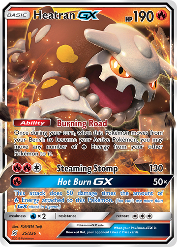 025/236 - Heatran-GX - [Rare Holo GX]