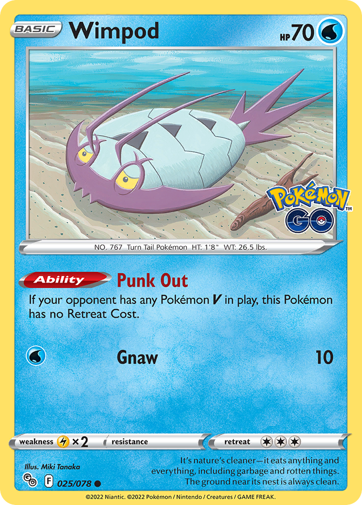 025/078 - Wimpod - Reverse Holo - (Common]