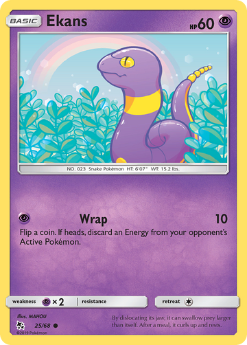 25/68 - Ekans - [Common]