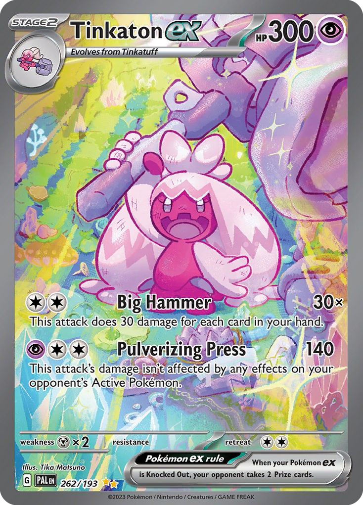 262/193 - Tinkaton ex - [Special Illustration Rare]