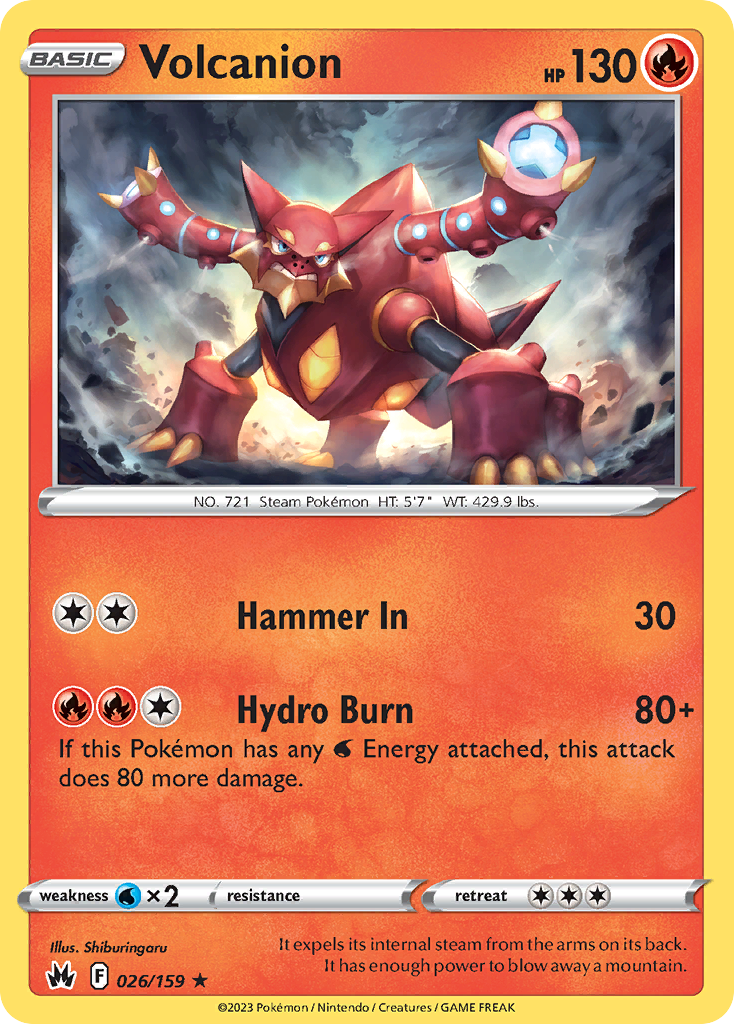 026/159 - Volcanion - [Rare Holo]