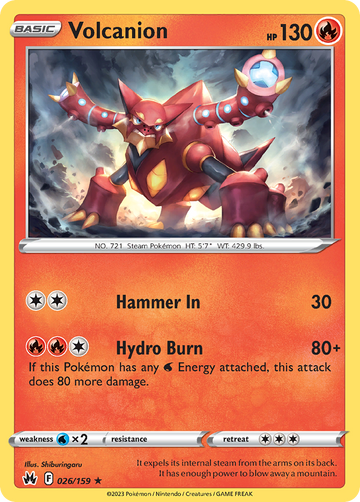 026/159 - Volcanion - [Rare Holo]