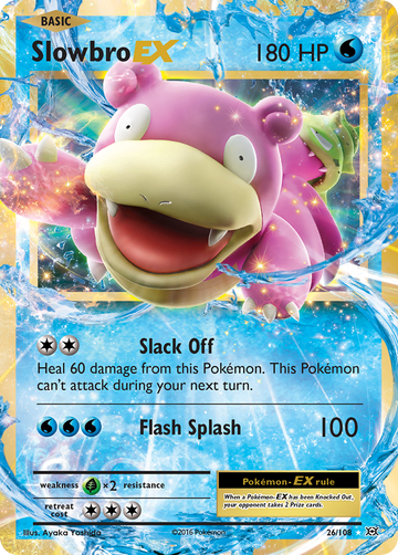 26/108 - Slowbro-EX - [Rare Holo EX]