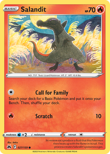 027/159 - Salandit - [Common] - Reverse Holo