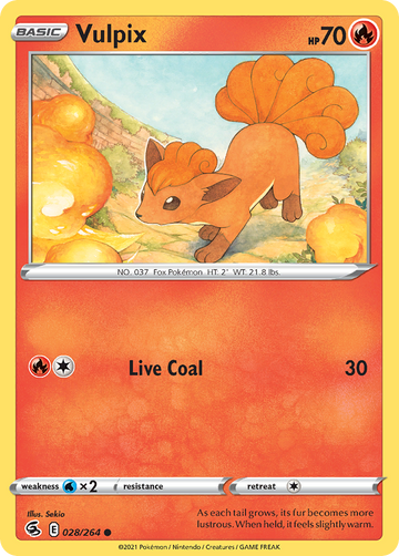 028/264 - Vulpix - [Common]