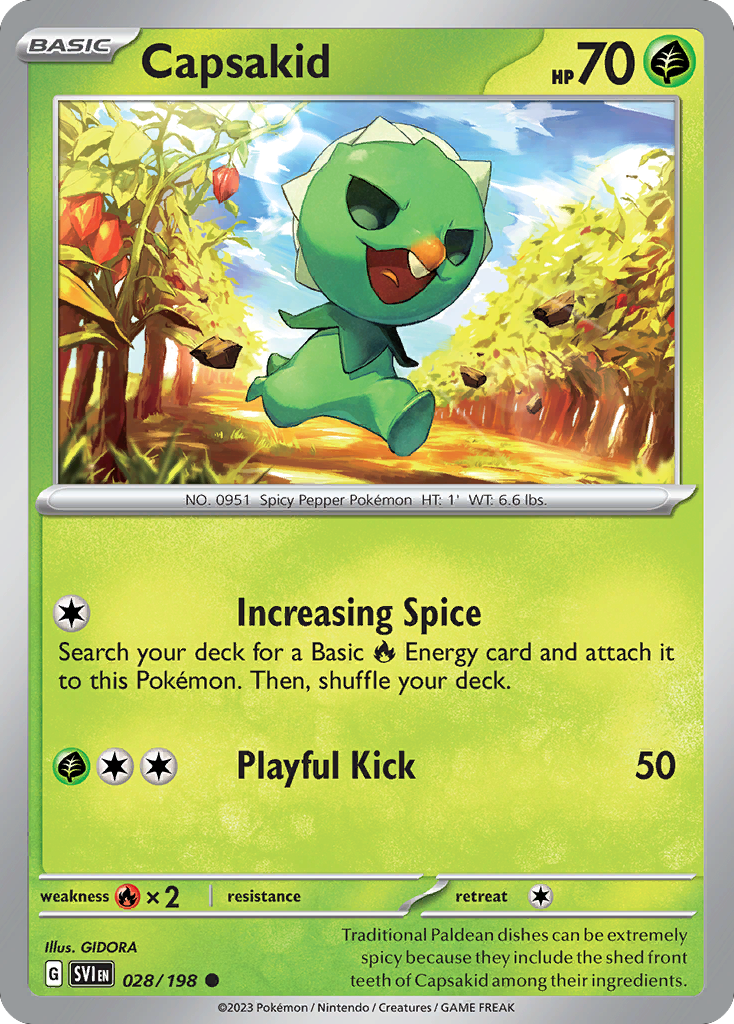 028/198 - Capsakid - [Common]