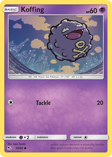 28/68 - Koffing - [Common]