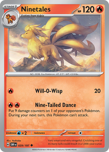 029/197 - Ninetales - [Uncommon]