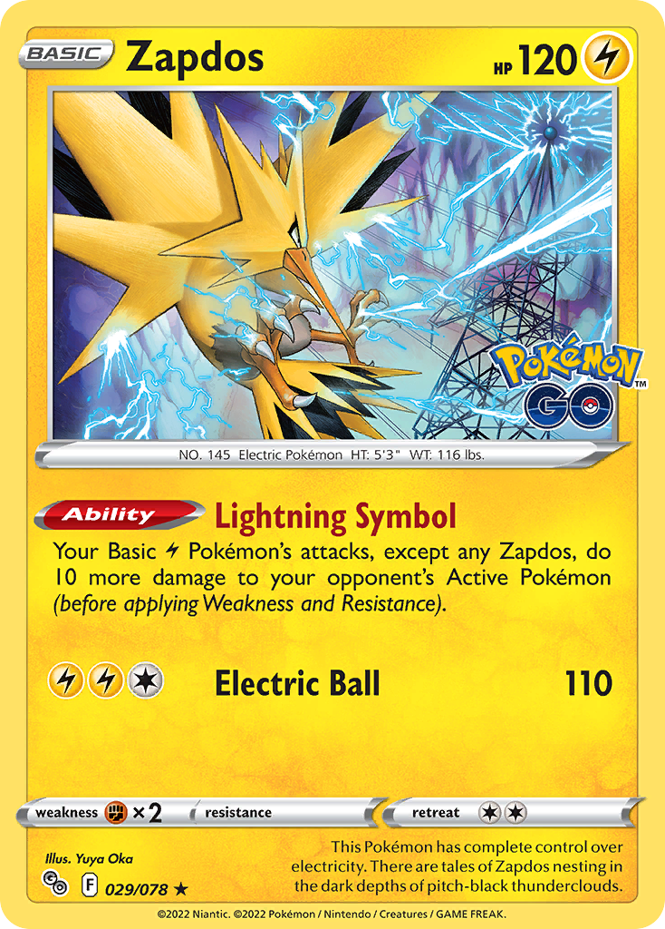 029/078 - Zapdos - [Rare Holo]