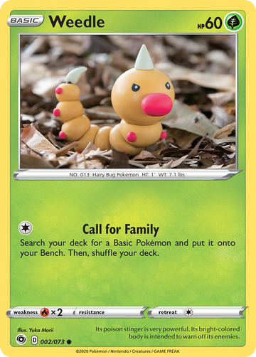 002/073 - Weedle - [Common]