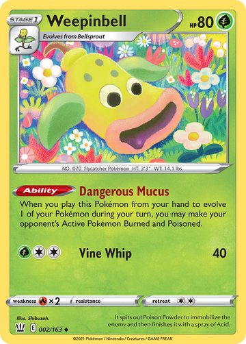 002/163 - Weepinbell - [Uncommon]