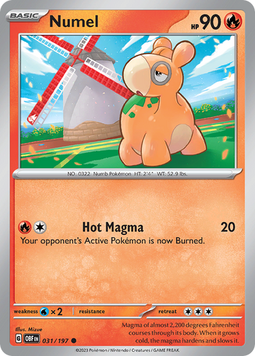 031/197 - Numel - [Common] - Reverse Holo