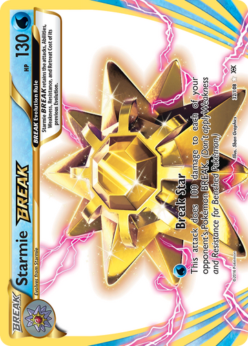 32/108 - Starmie BREAK - [Rare BREAK]