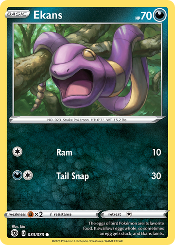 033/073 - Ekans - [Common]