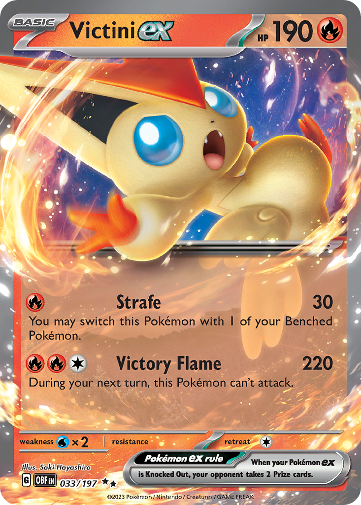 033/197 - Victini ex - [Double Rare]