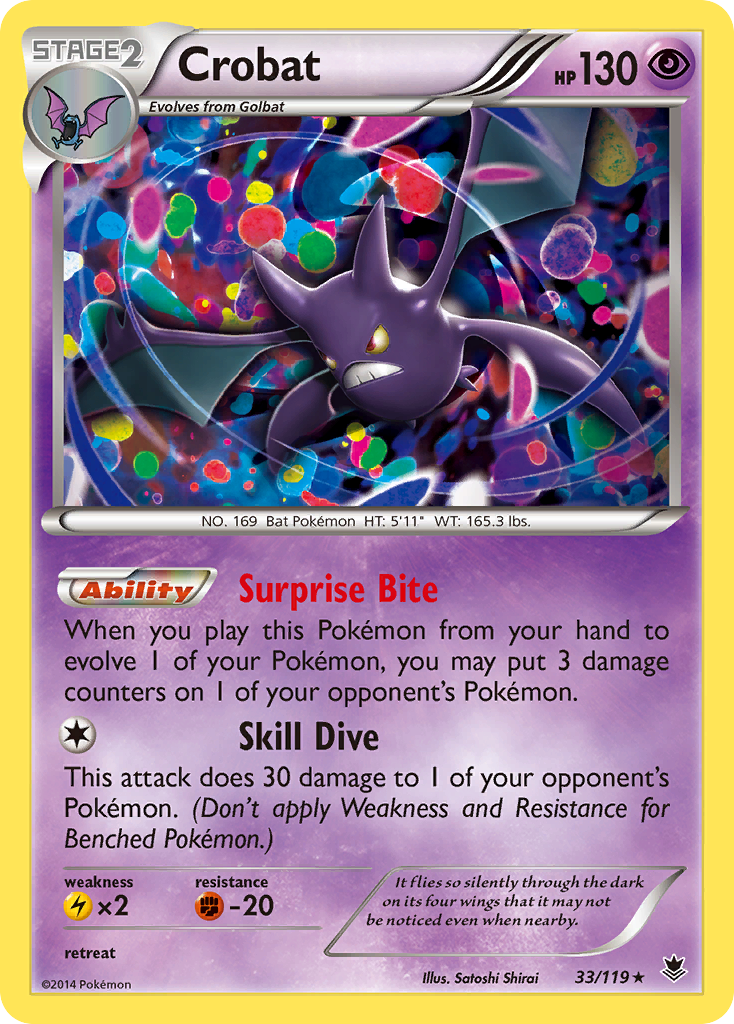 33/119 - Crobat - [Rare]